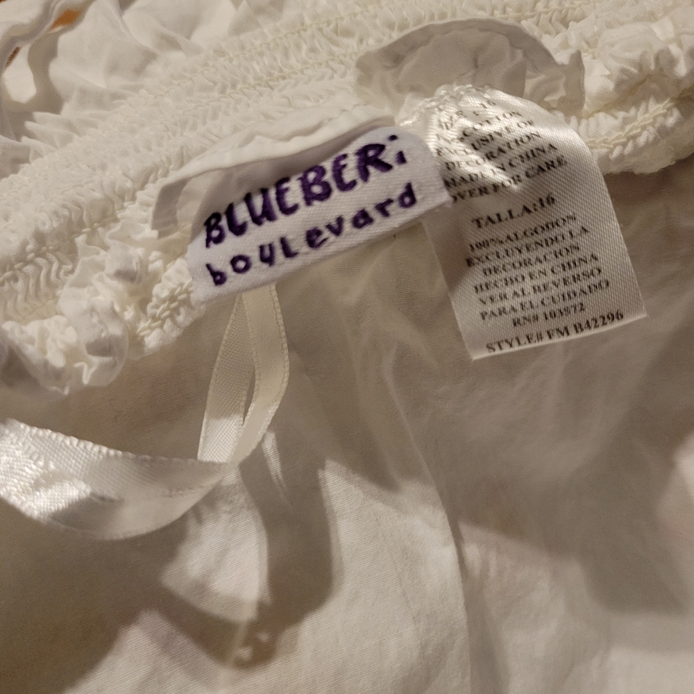 Girl’s Blueberi Boulevard Halter Sundress size 16 - Picture 6 of 7
